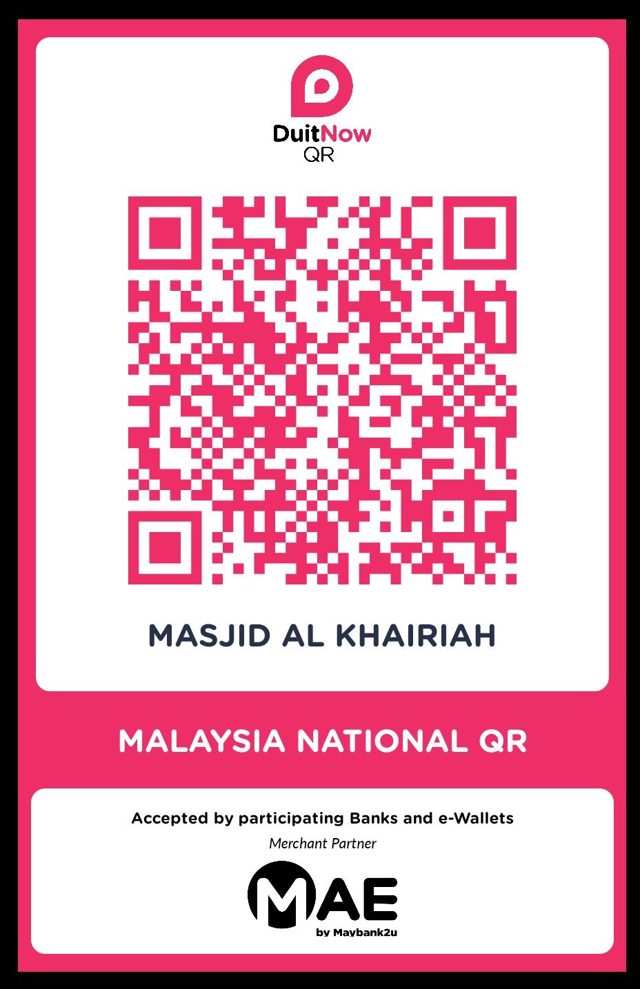 Kod QR MASJID AL-KHAIRIAH