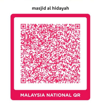 Kod QR MASJID AL HIDAYAH (BARU)