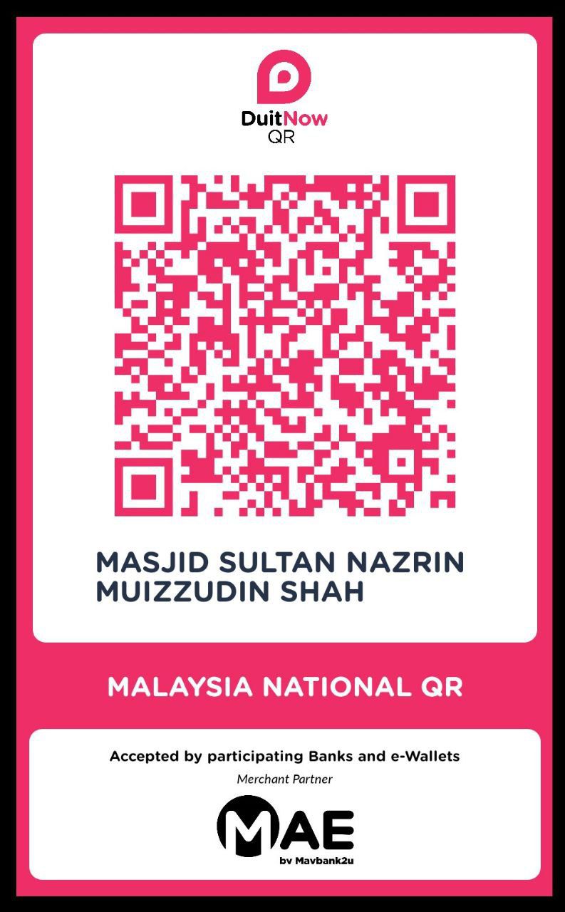 Kod QR Masjid Sultan Nazrin Mu'izzuddin Shah
