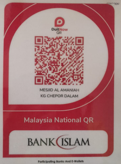 Kod QR MASJID AL-AMANIAH