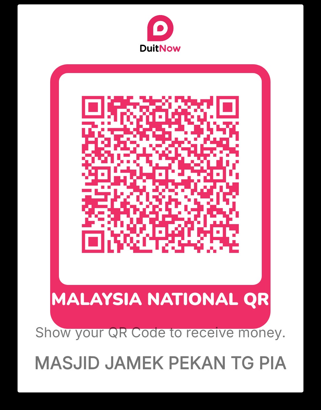 Kod QR MASJID JAMEK PEKAN TANJUNG PIANDANG