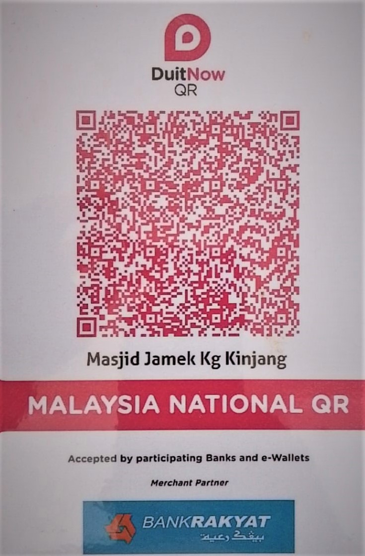 Kod QR MASJID JAMEK KAMPUNG KINJANG