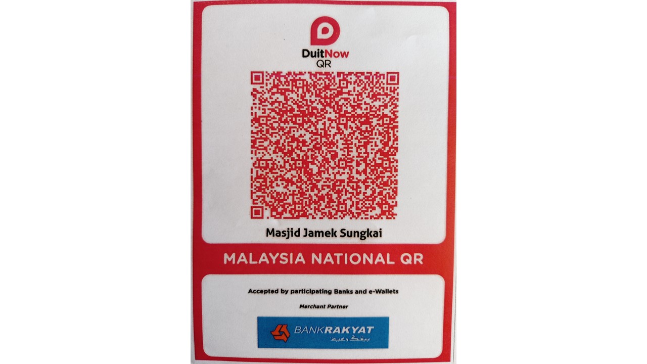 Kod QR MASJID JAMEK SUNGKAI