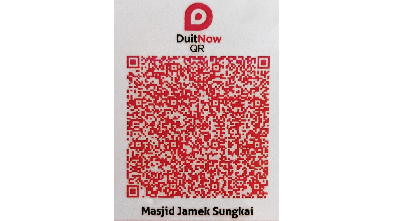 Kod QR MASJID JAMEK SUNGKAI