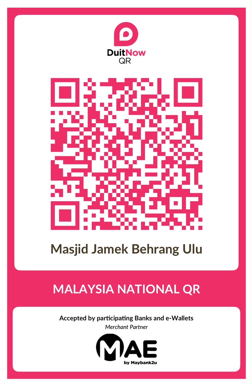 Kod QR MASJID JAMEK BEHRANG ULU
