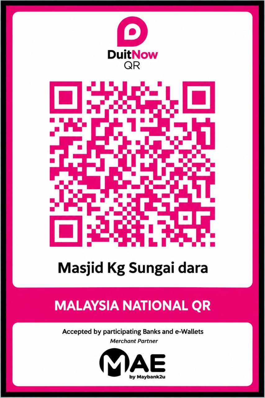 Kod QR MASJID JAMEK KAMPUNG SUNGAI DARA