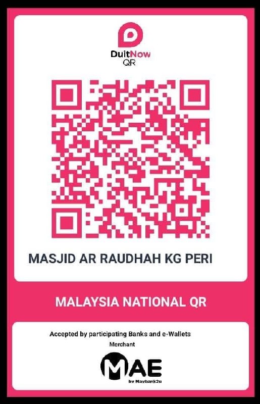 Kod QR MASJID AR-RAUDHAH