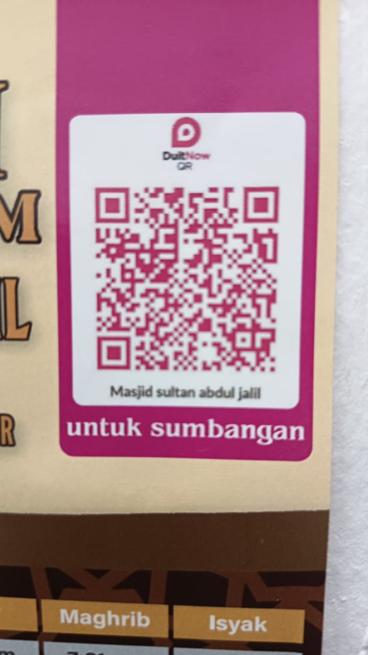 Kod QR MASJID SULTAN ABDUL JALIL