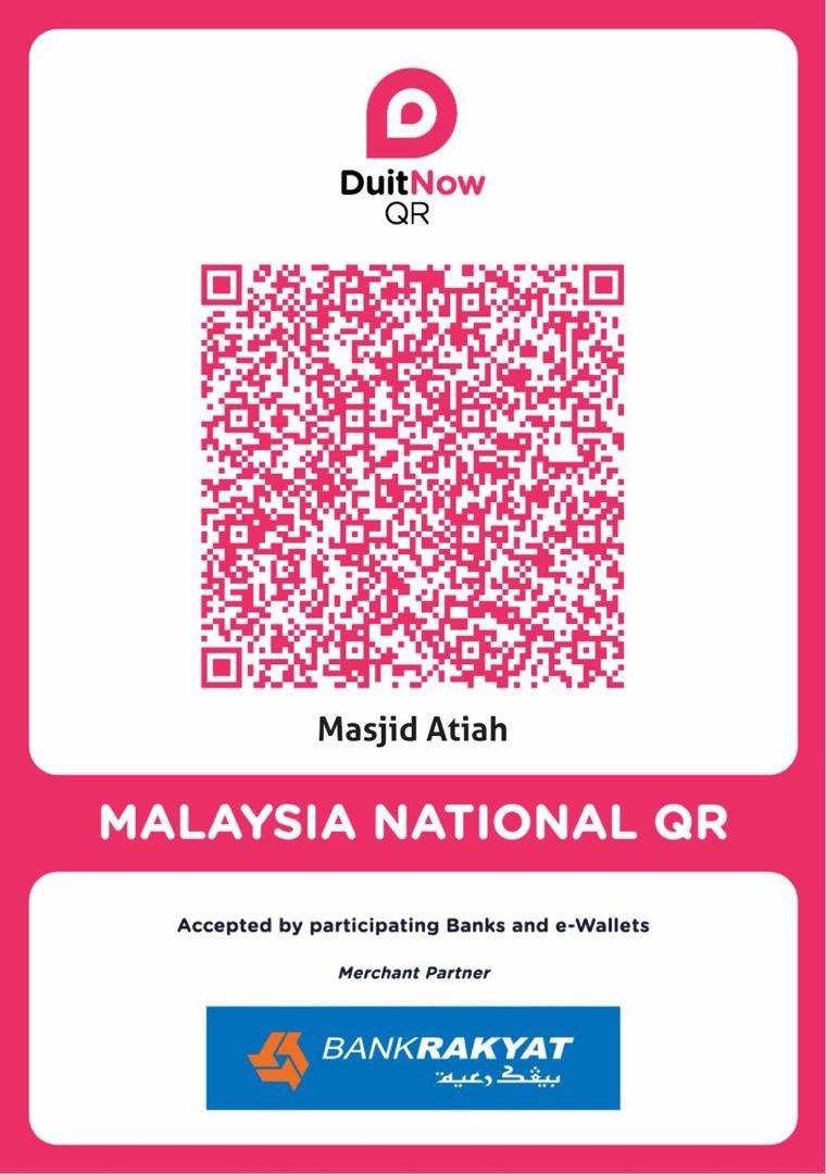 Kod QR MASJID ATIAH