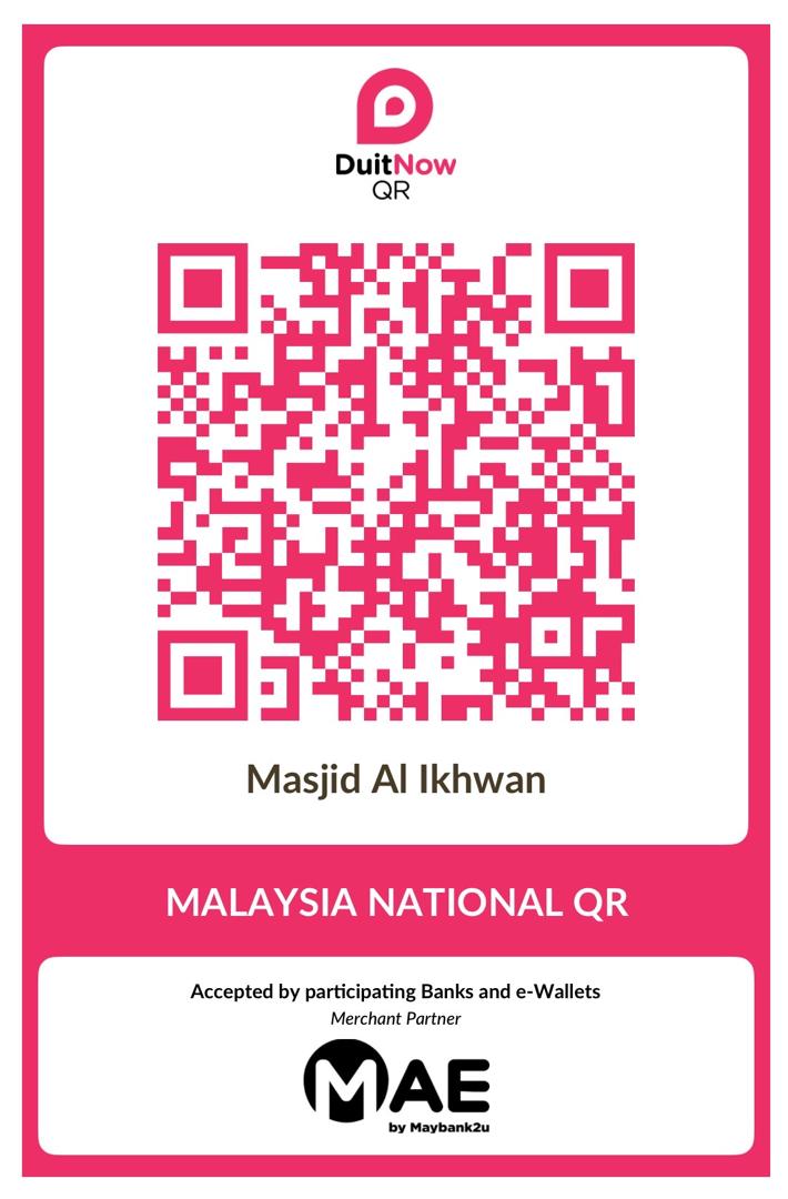 Kod QR MASJID AL-IKHWAN TAMAN BERNAM