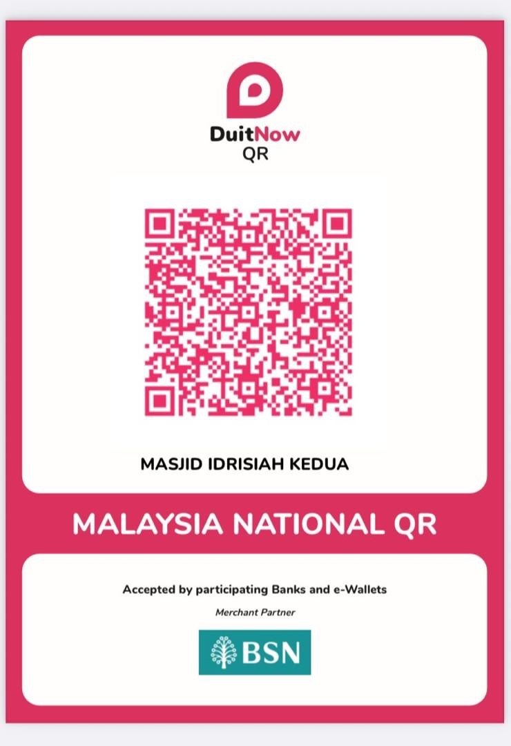 Kod QR MASJID SULTAN IDRISIAH II
