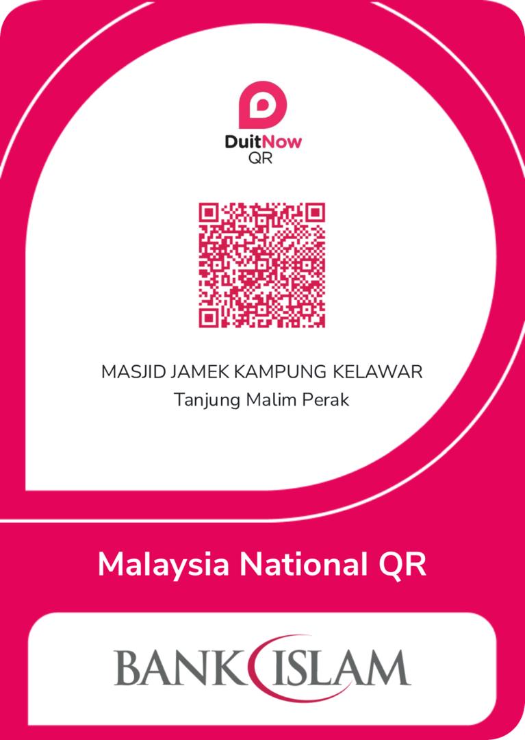 Kod QR MASJID JAMEK KAMPUNG KELAWAR