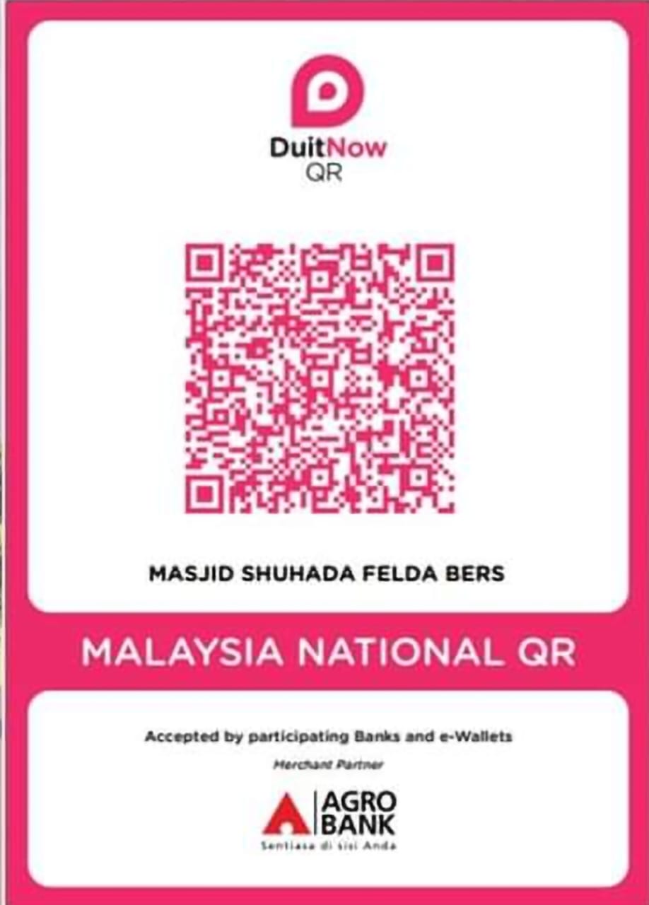 Kod QR MASJID SHUHADA FELDA BERSIA