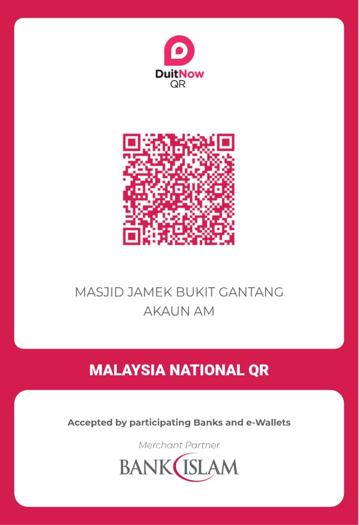 Kod QR MASJID JAMEK BUKIT GANTANG