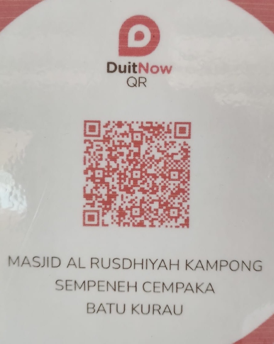 Kod QR MASJID AR-RUSYDIAH