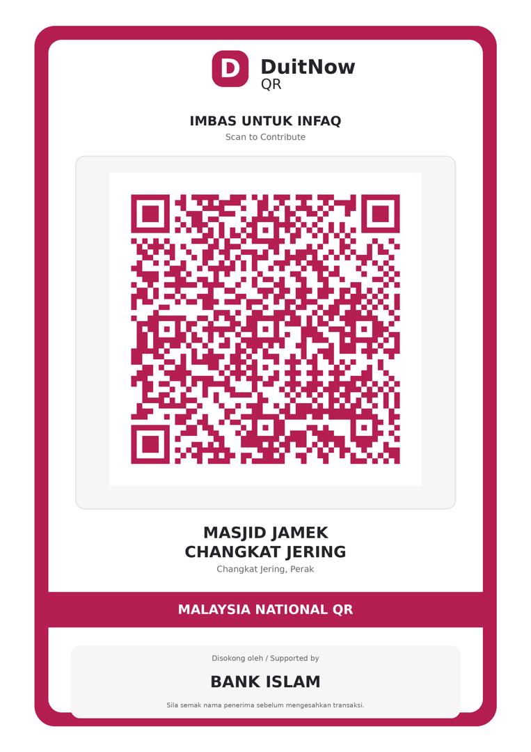 Kod QR MASJID JAMEK CHANGKAT JERING